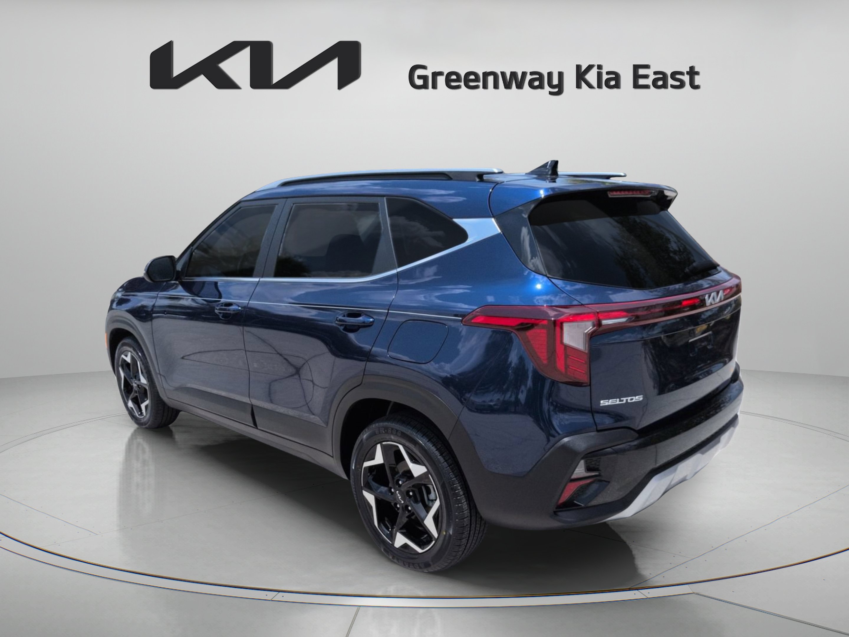 Certified Used 2024 Dark Ocean Blue Kia EX image 8