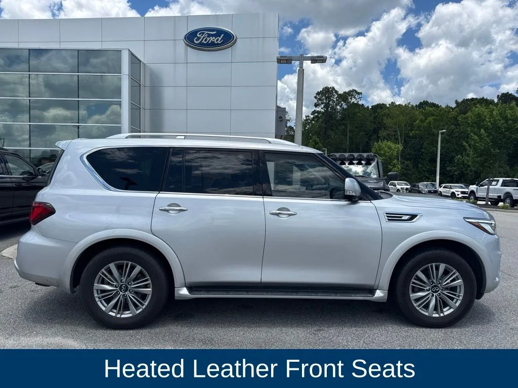 Certified Used 2018 Liquid Platinum INFINITI Base image 2