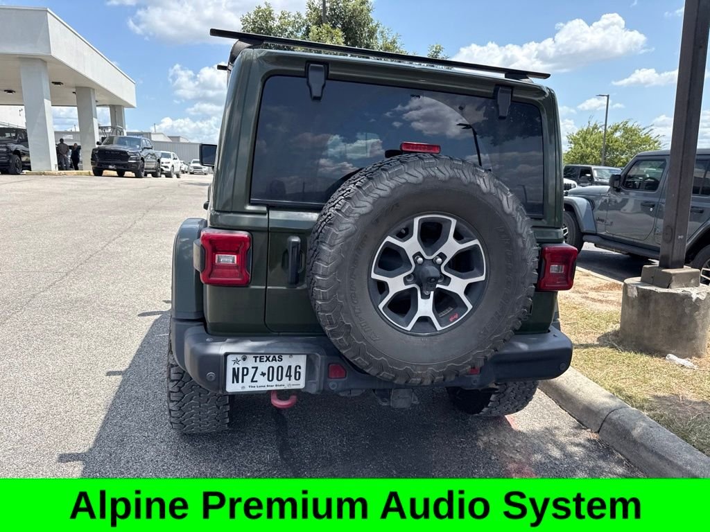 Used 2021 Green Jeep Unlimited Rubicon image 11
