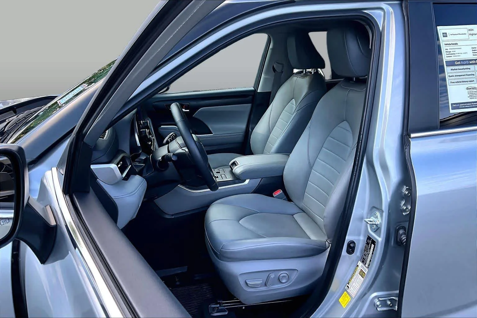Used 2024 Celestial Silver Metallic Toyota XLE image 9