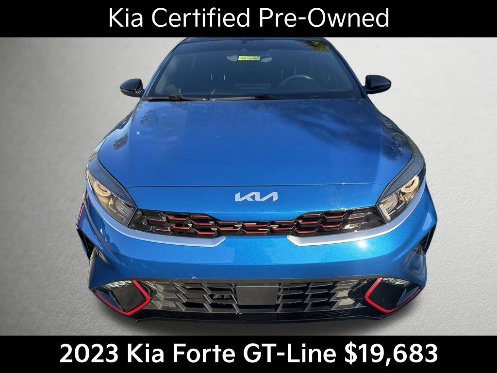 Certified Used 2023 Blue Kia GT-Line image 9