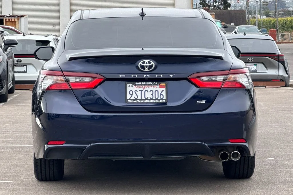 Used 2021 Blue Toyota SE image 5