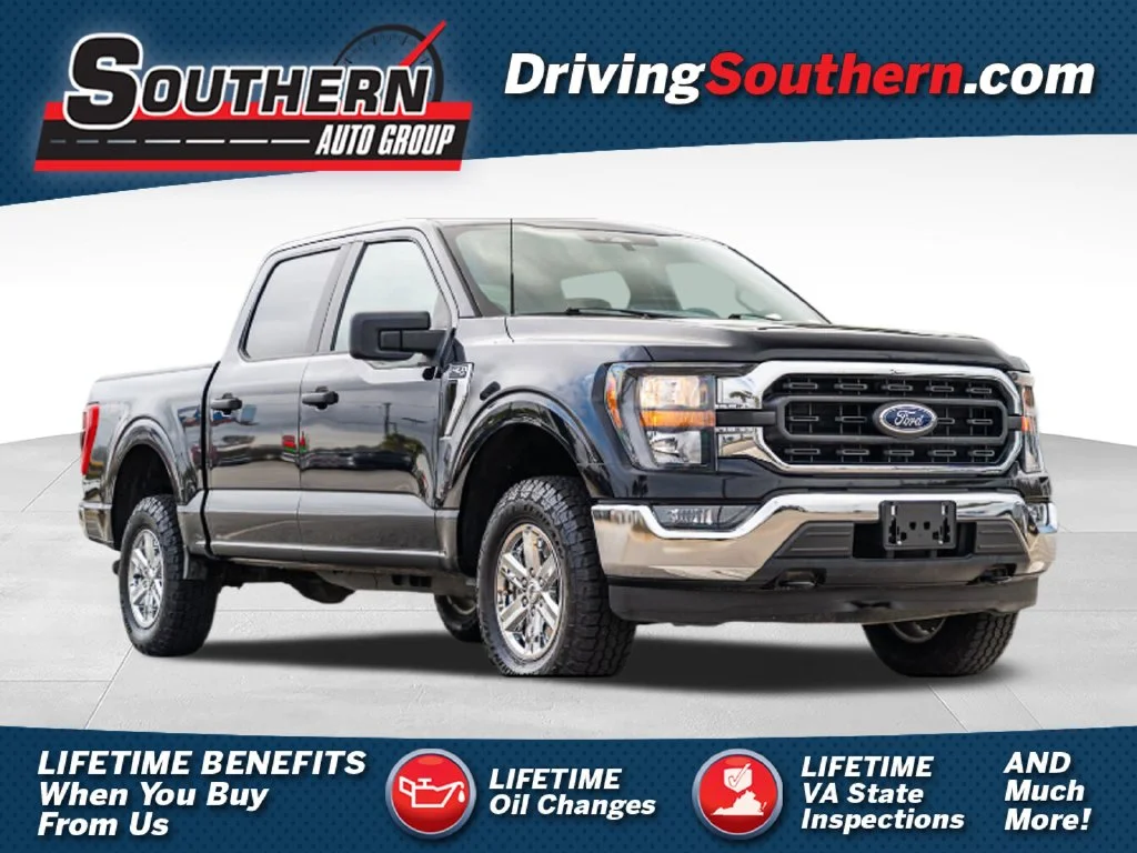 Used 2023 Black Ford XLT image 1