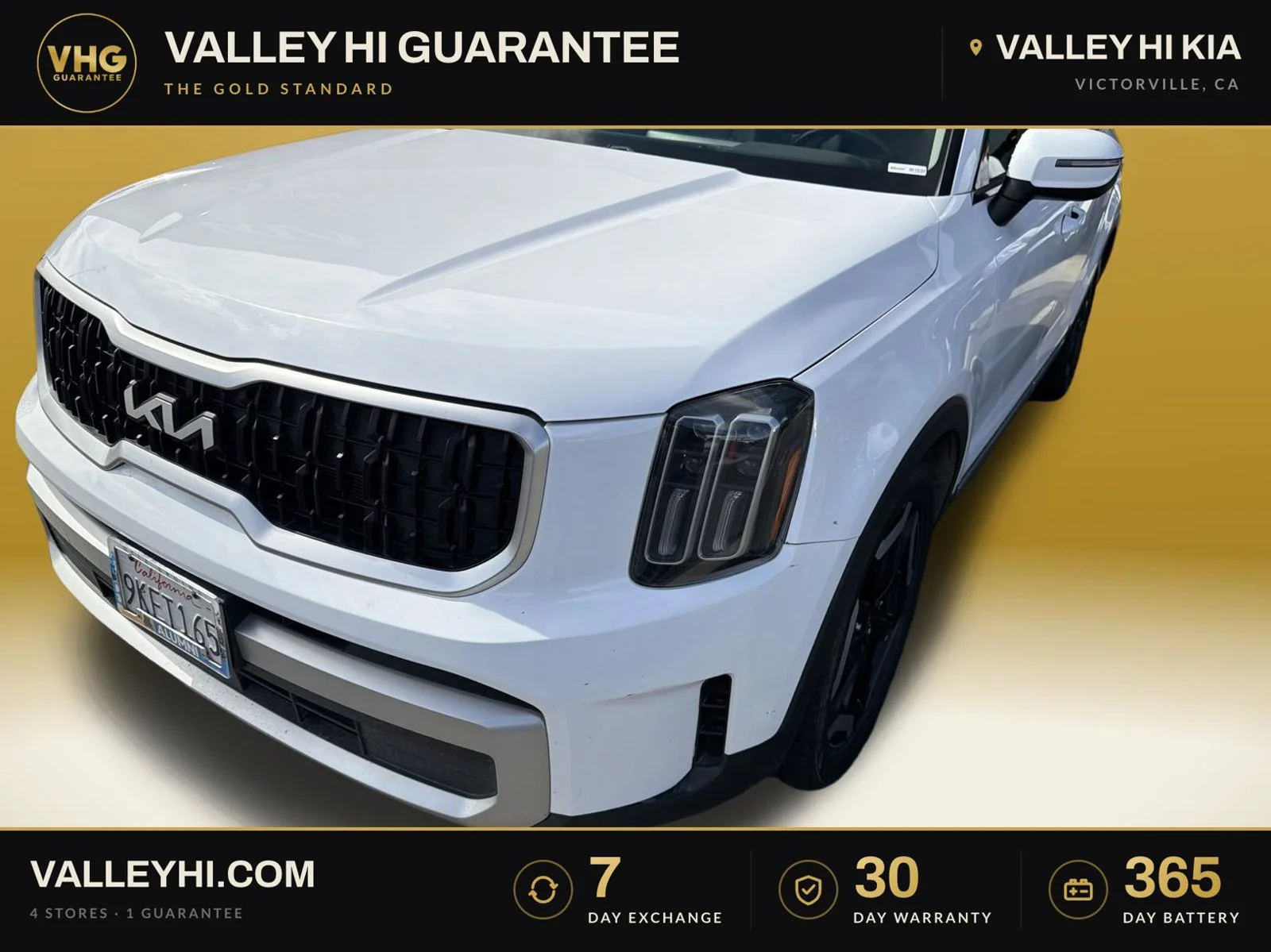 Used 2024 Glacial White Pearl Kia EX image 1
