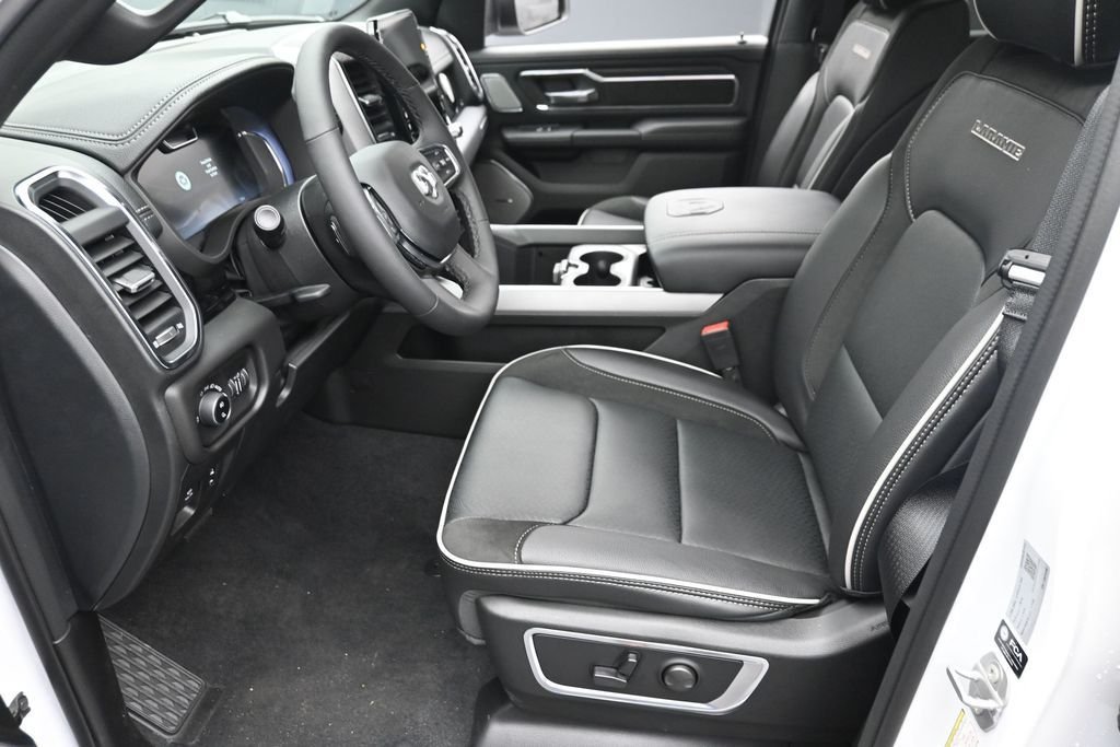 New 2026 Bright White Clear-Coat Exterior Paint RAM Laramie image 17
