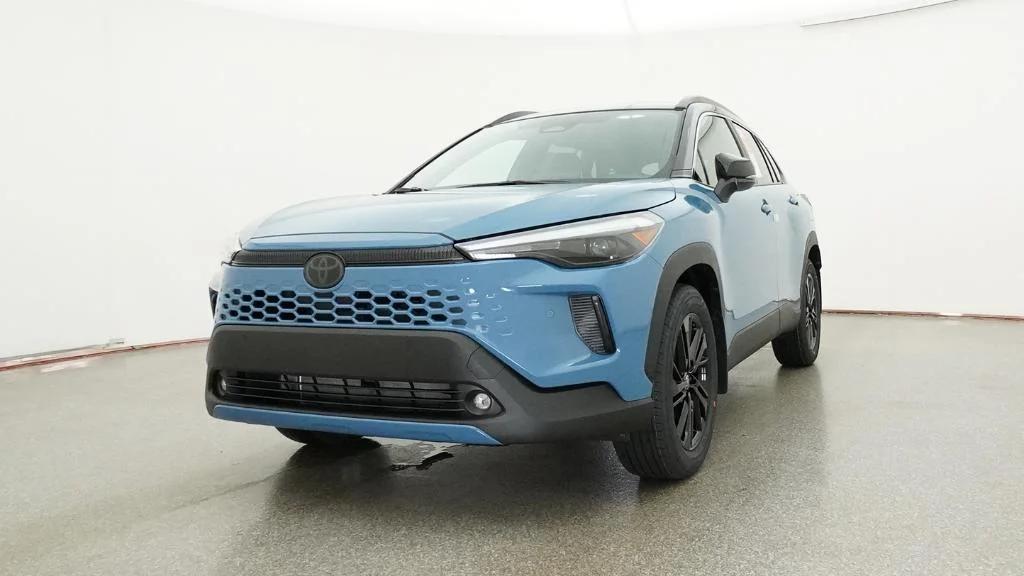 New 2026 Cavalry Blue with Jet Black roof Toyota Hybrid XSE image 52