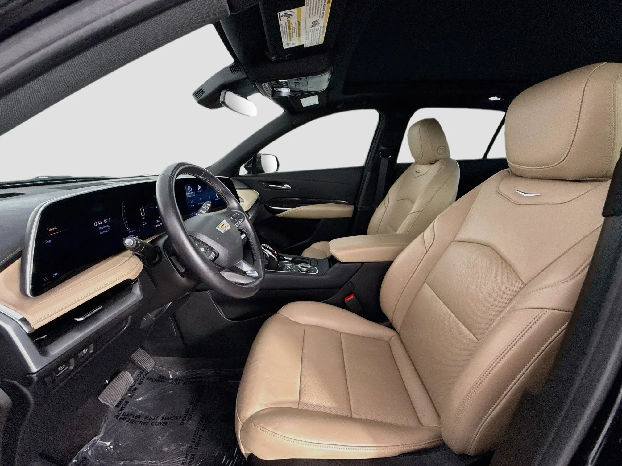 Used 2024 Stellar Black Metallic Cadillac Premium Luxury image 23