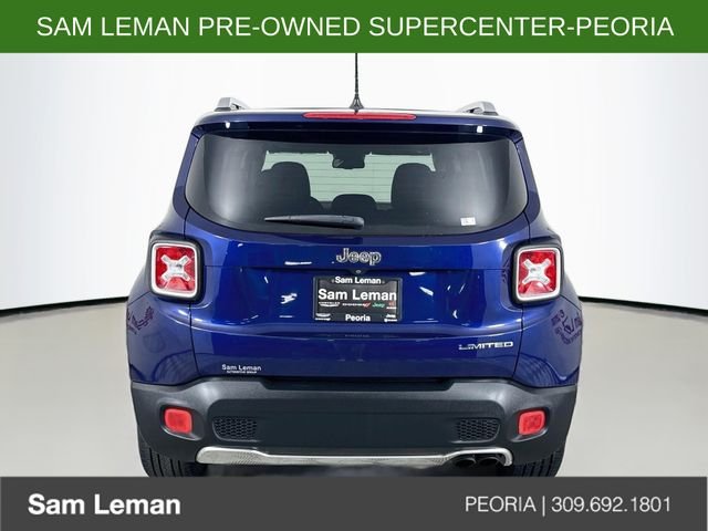 Used 2016 Blue Jeep Limited image 6