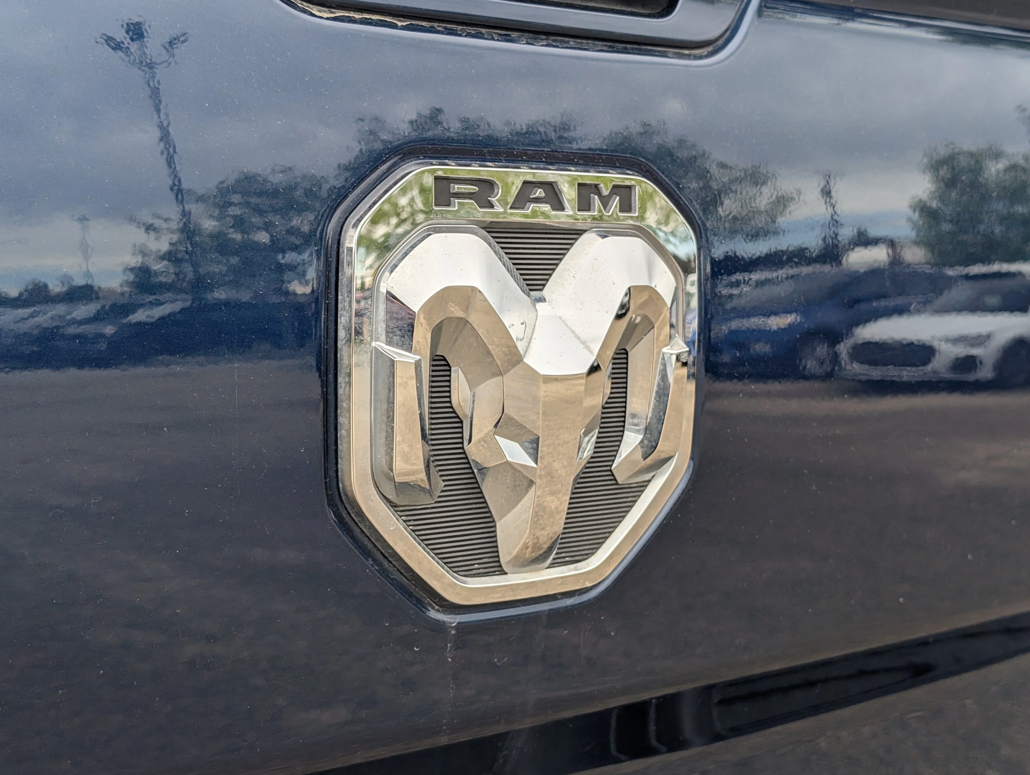 Used 2023 Patriot Blue Pearl Ram Laramie image 14