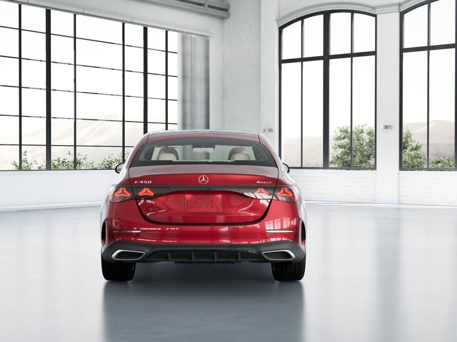 New 2027 MANUFAKTUR Patagonia Red Metallic Mercedes-Benz E 450 4MATIC® Sedan image 25
