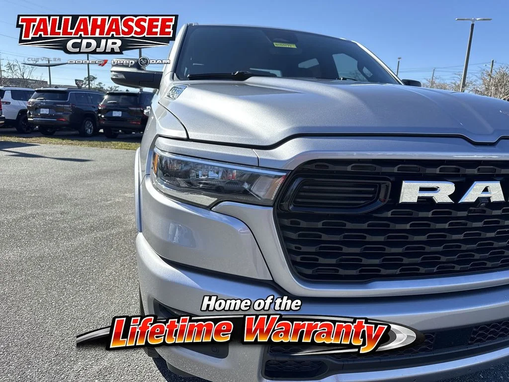 New 2026 Billet Silver Metallic Clearcoat RAM Big Horn/Lone Star image 9