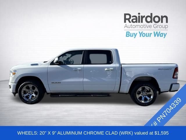 Used 2023 Bright White Clearcoat Ram Big Horn image 4