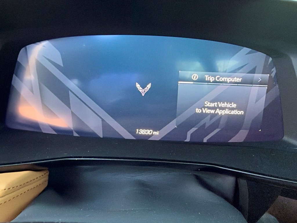 Used 2021 Ceramic Matrix Gray Metallic Chevrolet Stingray image 3