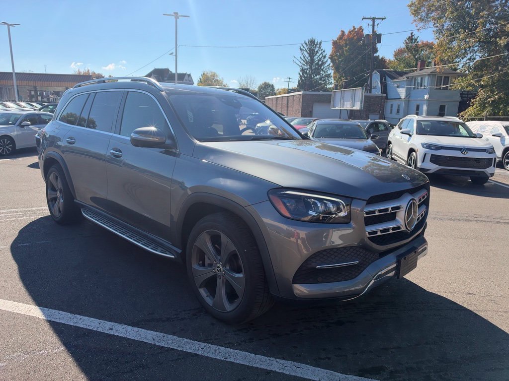 Used 2021 Gray Mercedes-Benz GLS 450 image 3