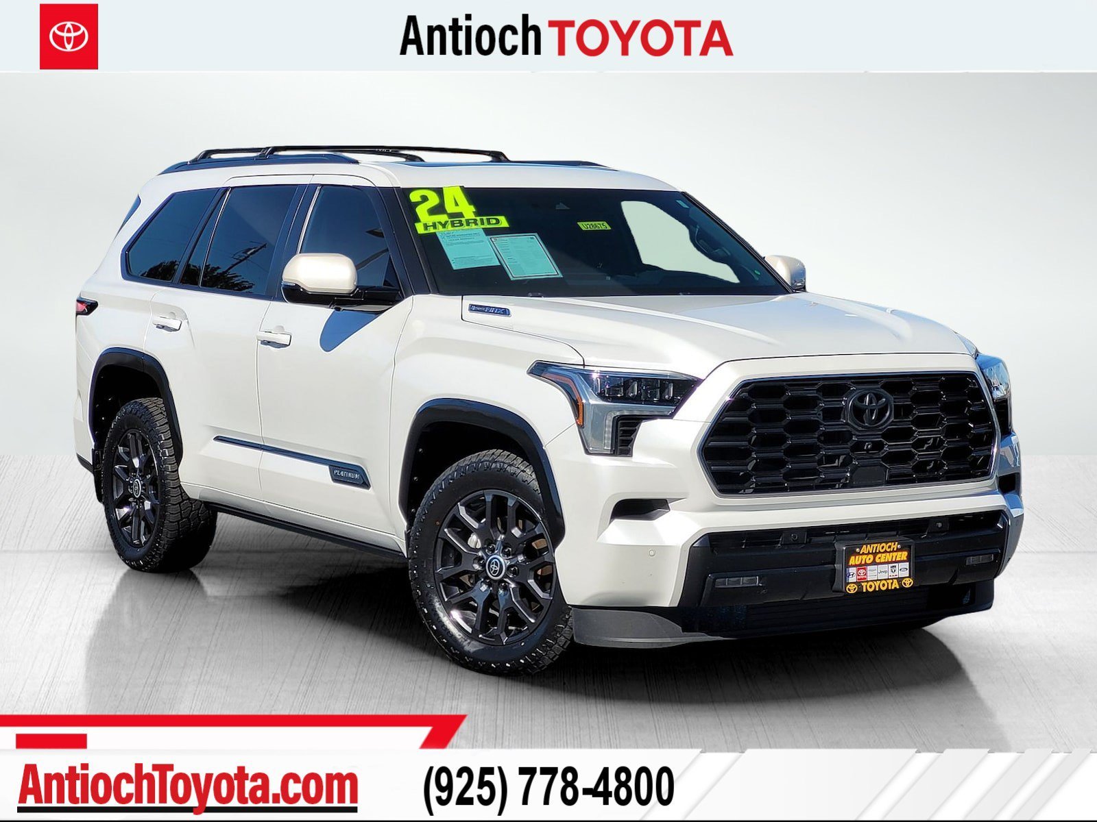 Certified Used 2024 White Toyota  image 1