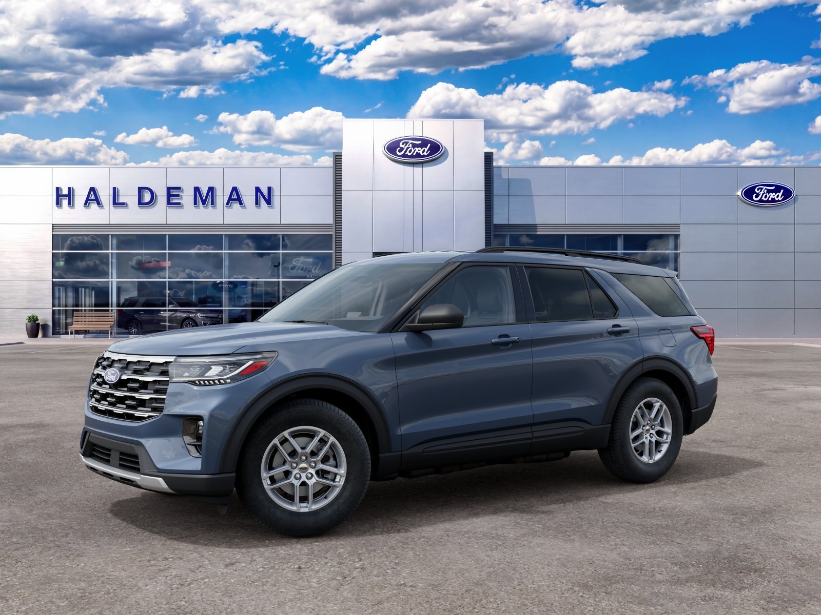 New 2027 Vapor Blue Metallic Ford Active image 1
