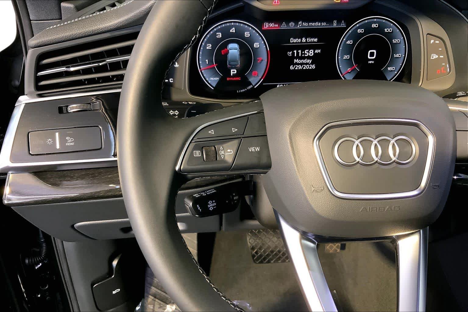 Used 2026 Mythos Black Metallic Audi Premium Plus image 24