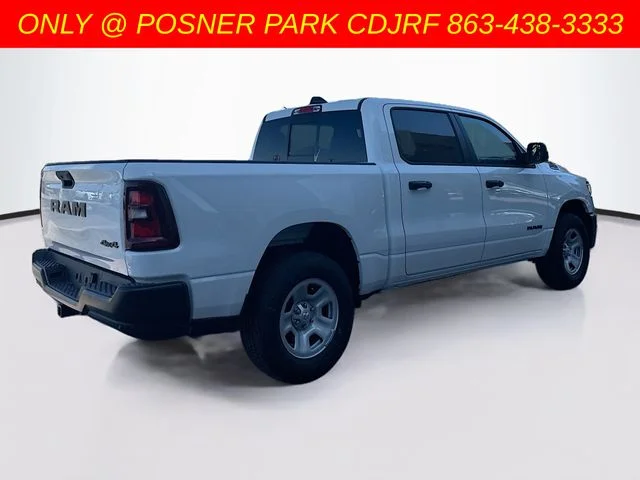 New 2026 Bright White Clear-Coat Exterior Paint RAM TRADESMAN image 5