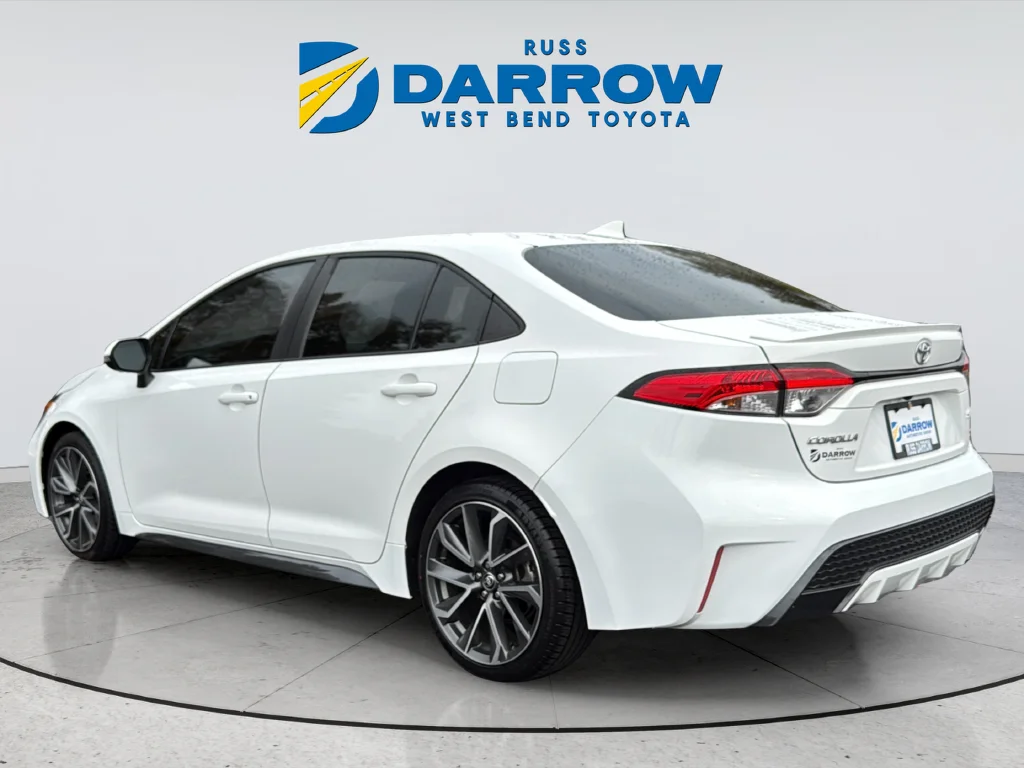 Used 2021 White Toyota SE image 6