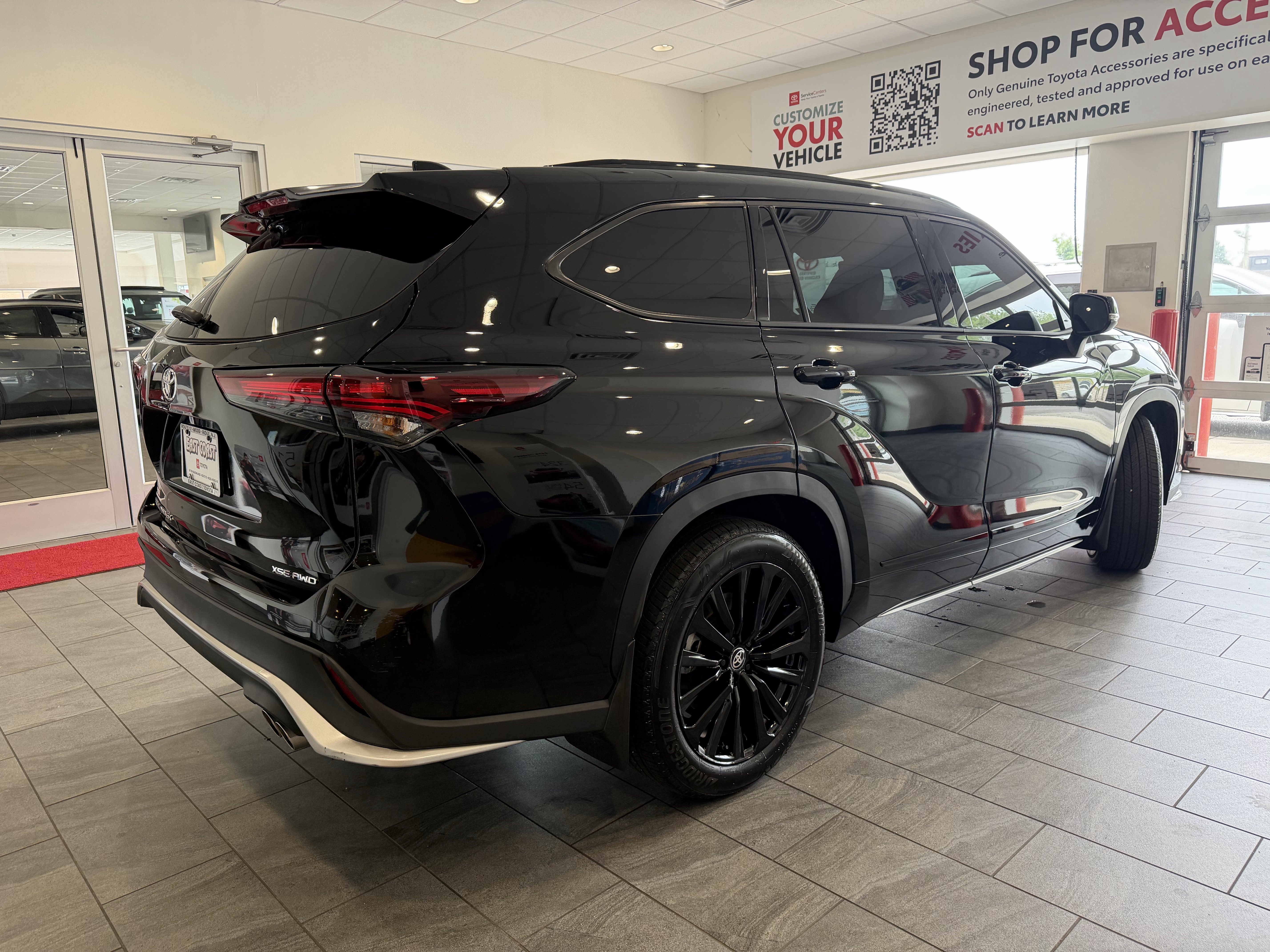 Certified Used 2025 Black Toyota XSE image 7
