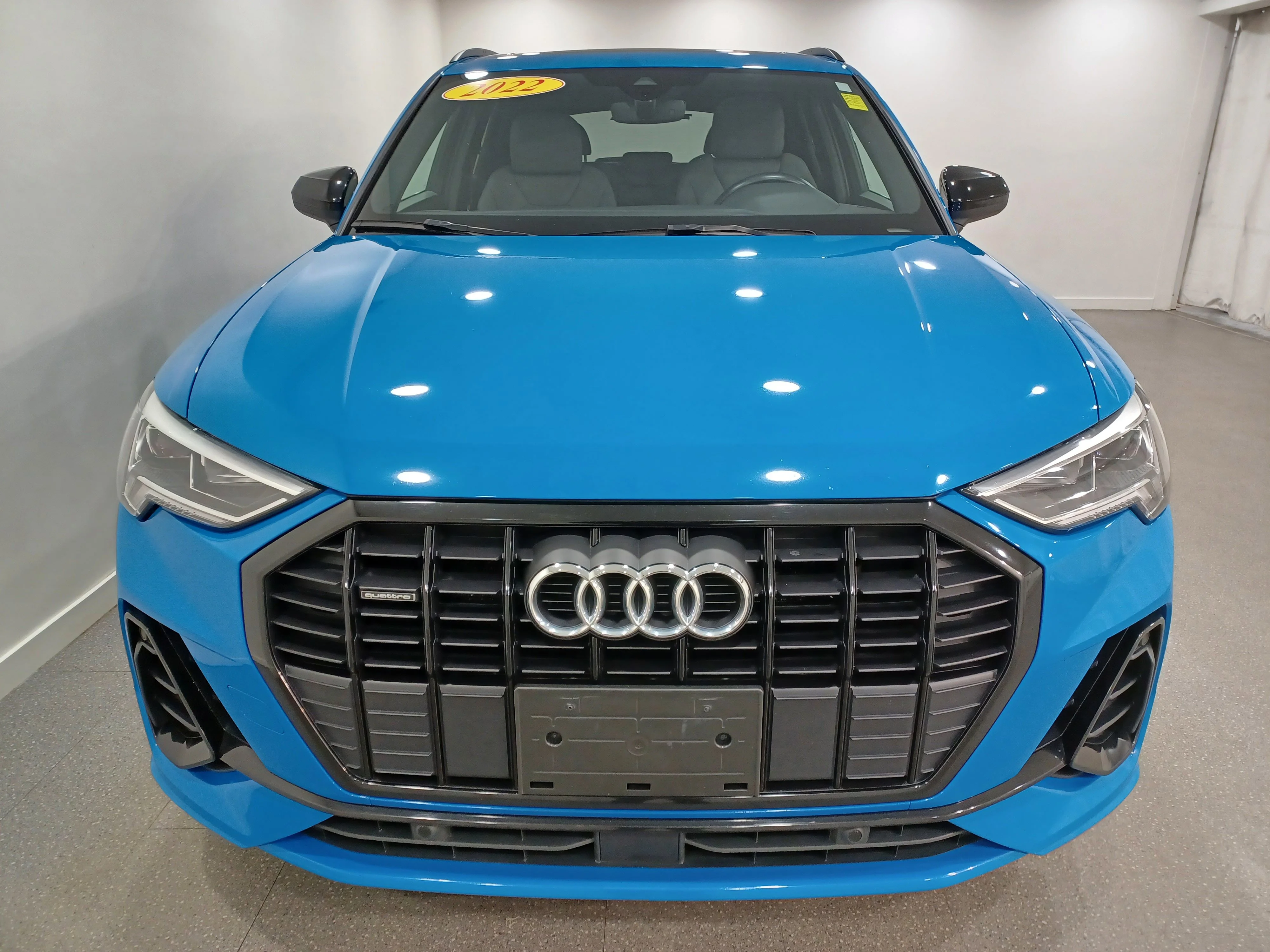 Certified Used 2022 Turbo Blue Audi 2.0 Progressiv S-Line TFSI Quattro*Turbo Blue | Htd Leather | Pano Roof | Htd Steering Wheel image 3