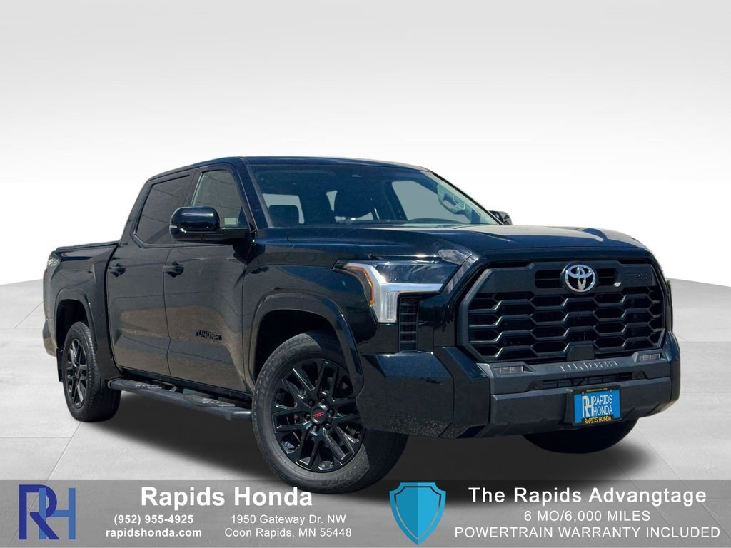 Used 2022 Midnight Black Metallic Toyota SR5 image 1