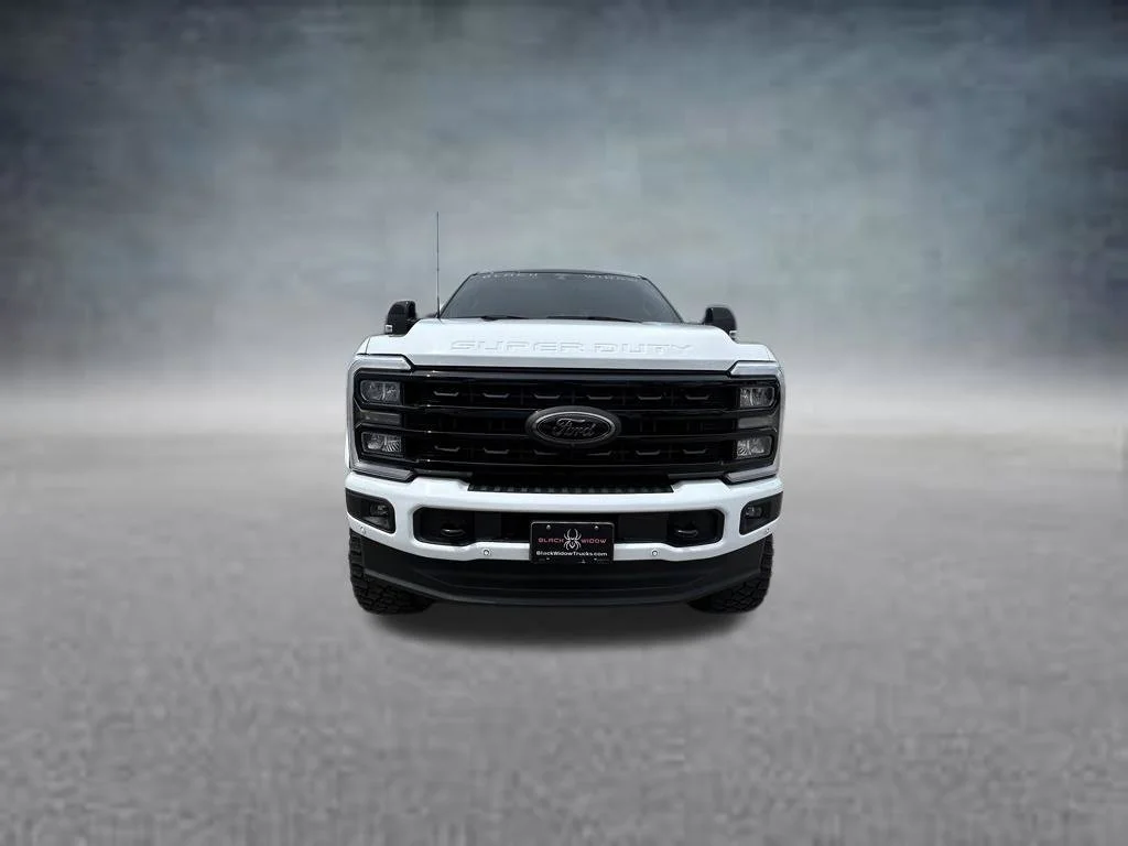 Used 2024 Oxford White Ford LARIAT LIFTED BLACK WIDOW PKG image 9