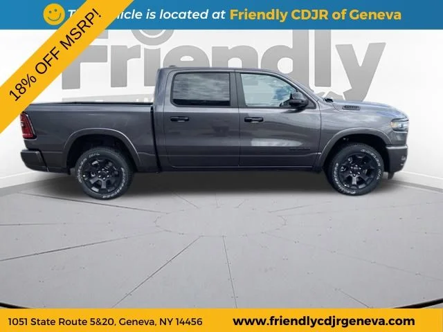 New 2026 Granite Crystal Metallic Clearcoat RAM Big Horn/Lone Star image 6