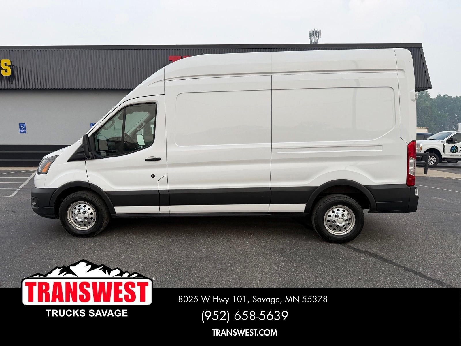 Used 2023 Ford Transit Van Base with VIN 1FTBR2X8XPKB39122 for sale in Minneapolis, Minnesota