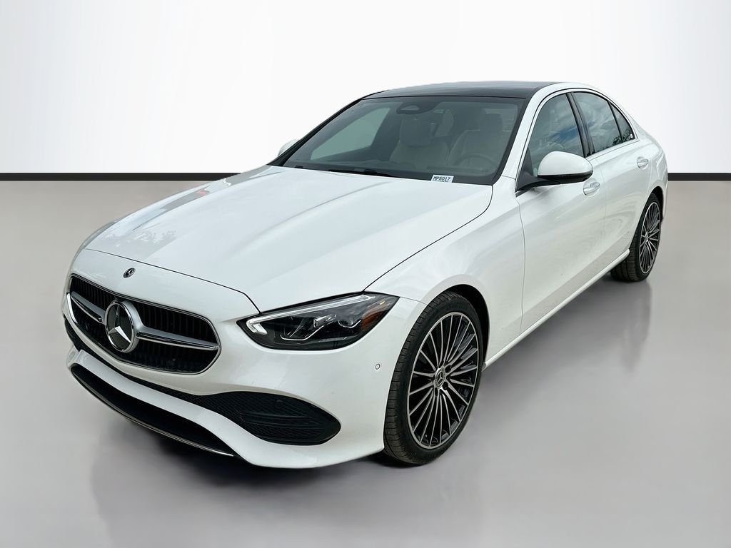 Certified Used 2026 White Mercedes-Benz C 300 image 1