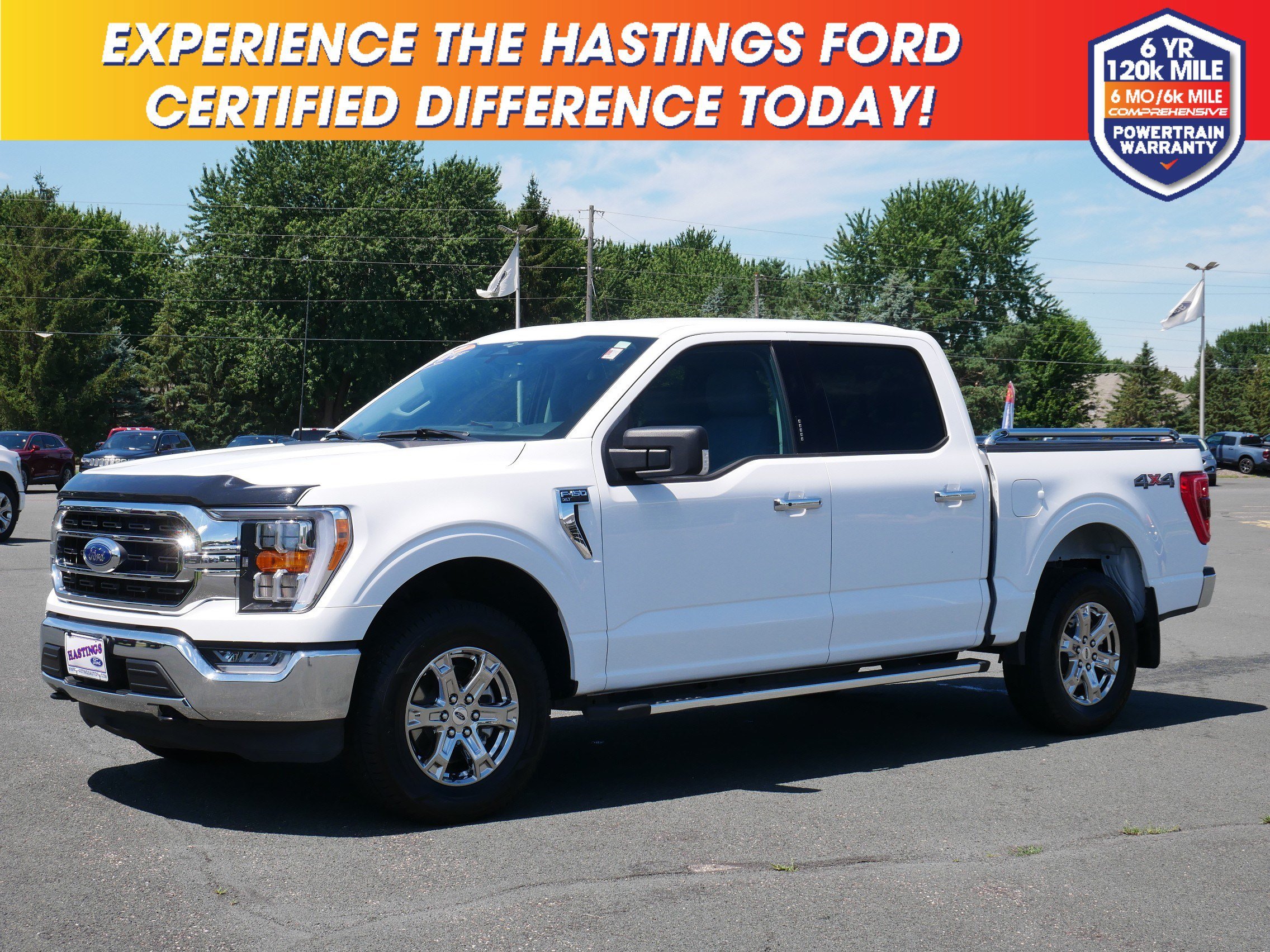 Certified Used 2023 White Ford 302A image 1