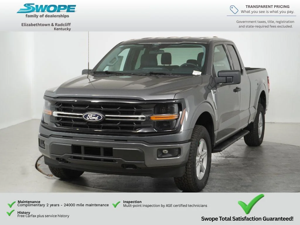New 2026 CARBONIZED GRAY METALLIC Ford XLT image 7