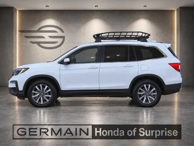 Certified Used 2020 Platinum White Pearl Honda EX-L image 3