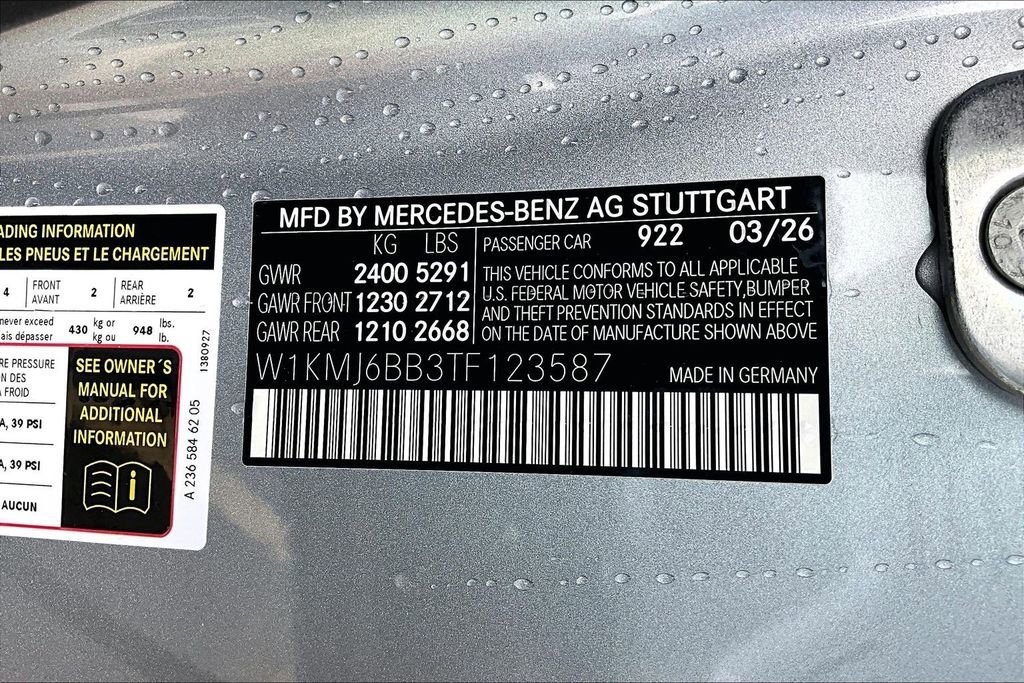 New 2026 Cirrus Silver Metallic Mercedes-Benz CLE 450 image 27