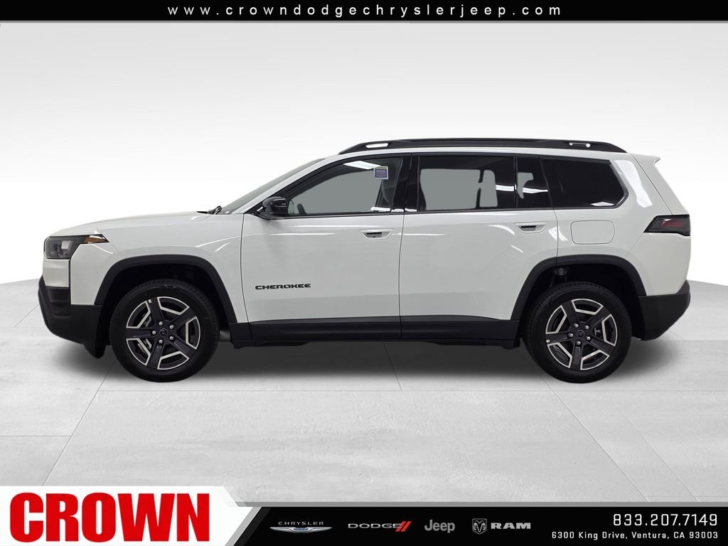 New 2026 Bright White Clear-Coat Exterior Paint Jeep Limited image 8