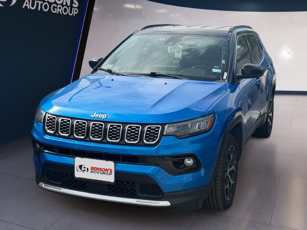 Used 2024 Blue Jeep Limited image 1