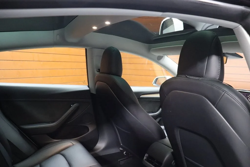 Used 2023 Pearl White Multi-Coat Tesla Base image 55