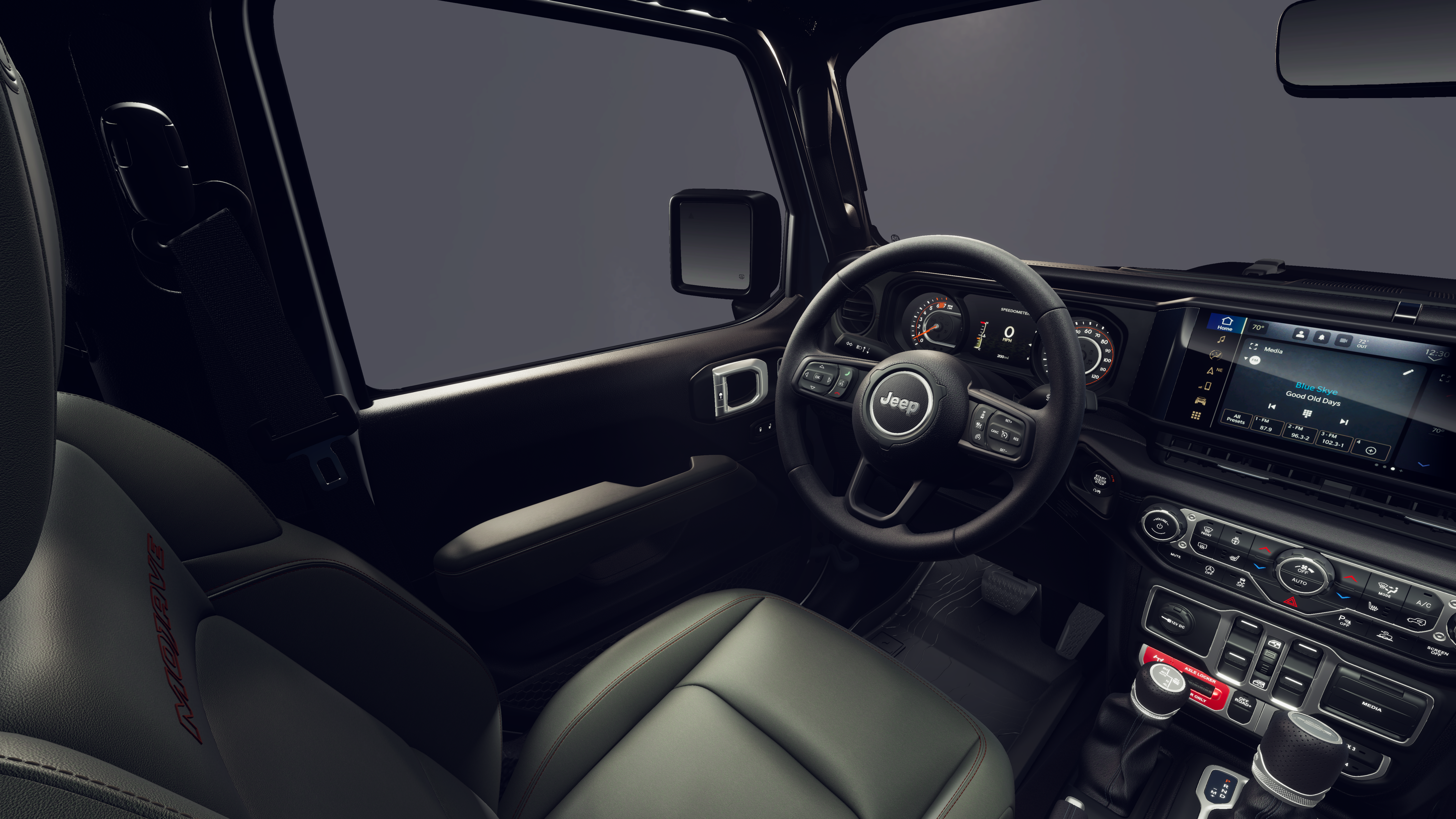 New 2026 Bright White Clear-Coat Exterior Paint Jeep Mojave image 8