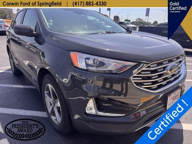 Used 2021 Lithium Gray Ford SEL image 4