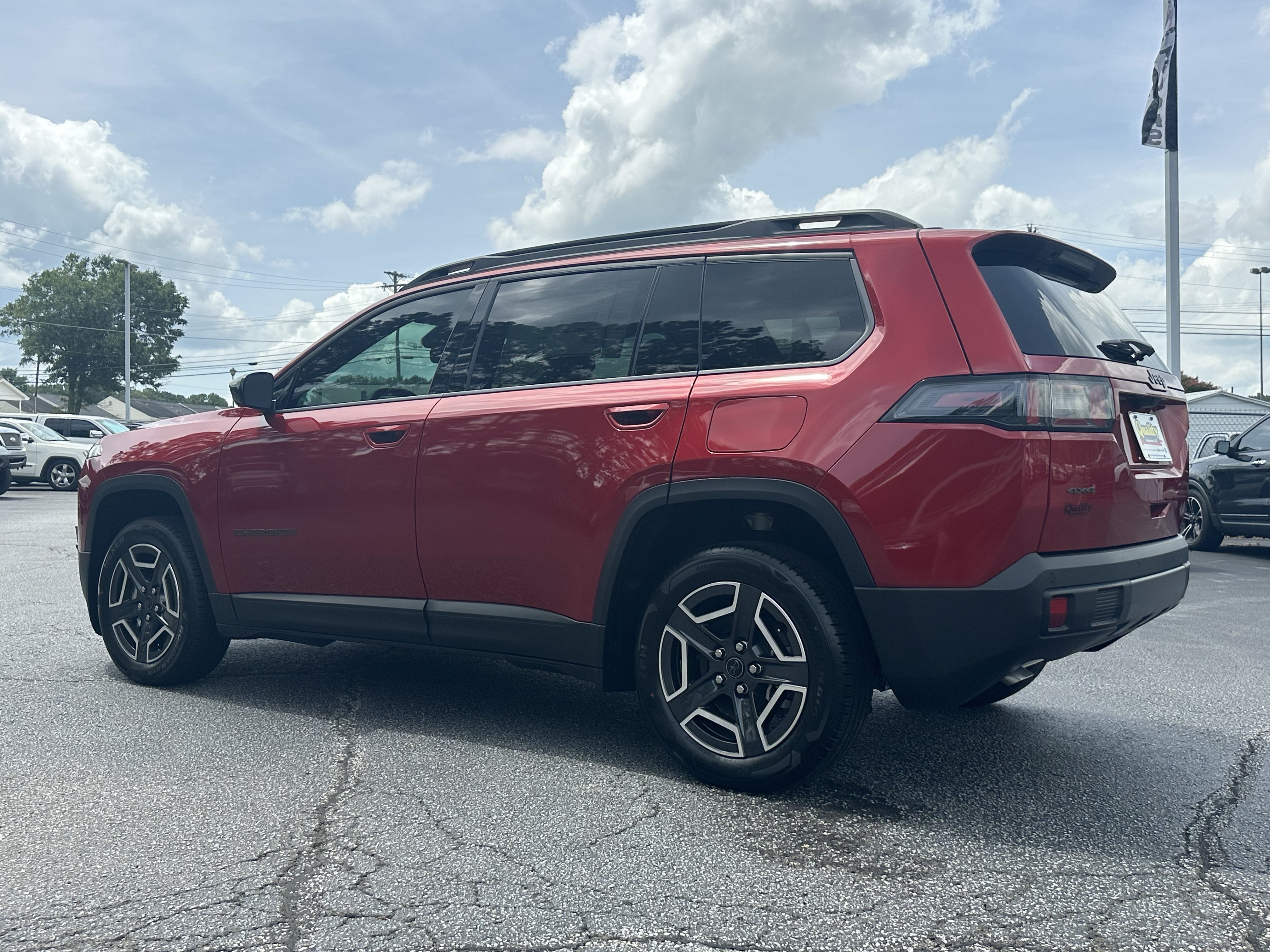 New 2026 Red Hot Pearlcoat Jeep Laredo image 6