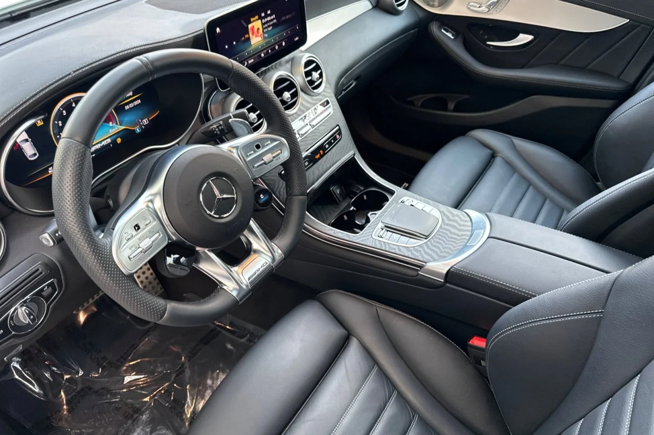 Certified Used 2023 Polar White Mercedes-Benz AMG® GLC 43 image 9