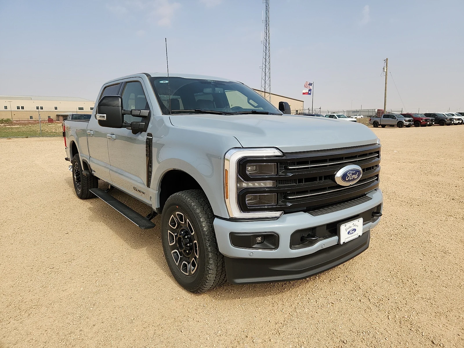 New 2026 Glacier Gray Metallic Tri-Coat Ford F-250® Platinum® image 1