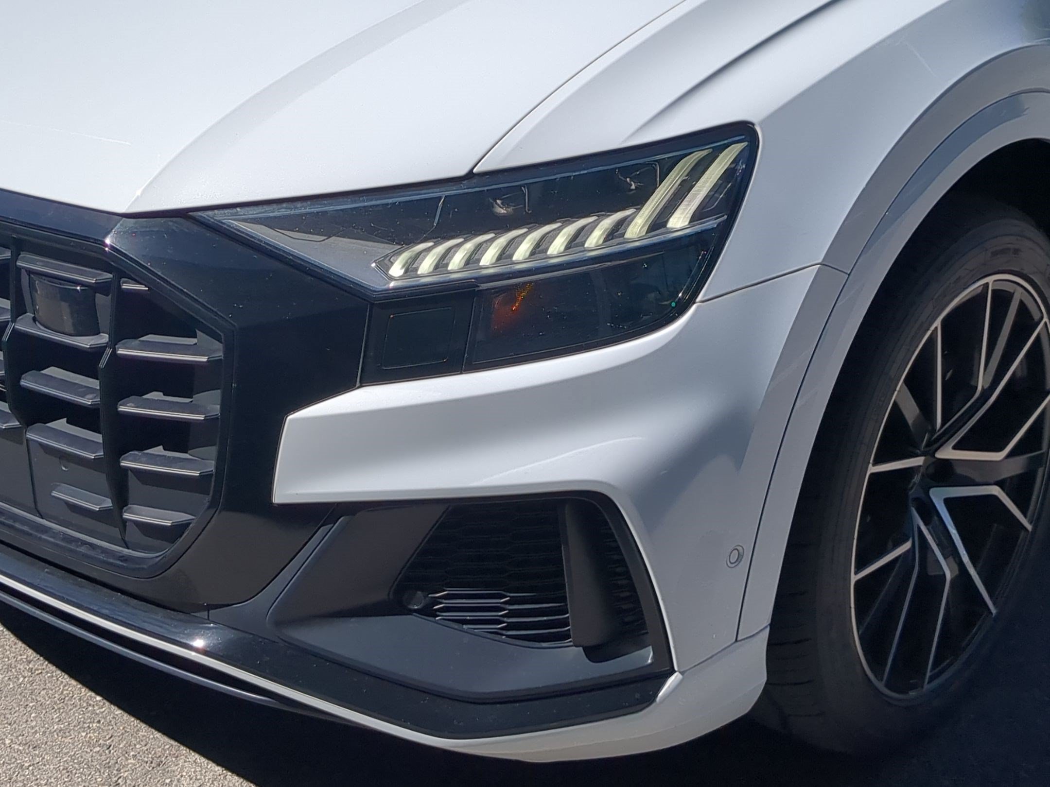Used 2021 Glacier White Audi Prestige image 9