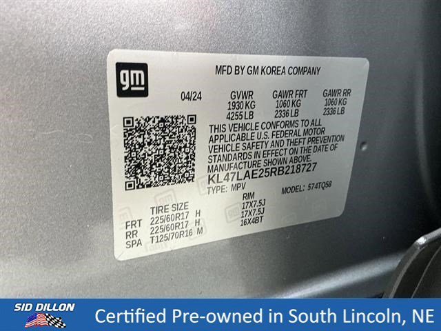 Used 2024 Moonstone Gray Metallic Buick Preferred image 14