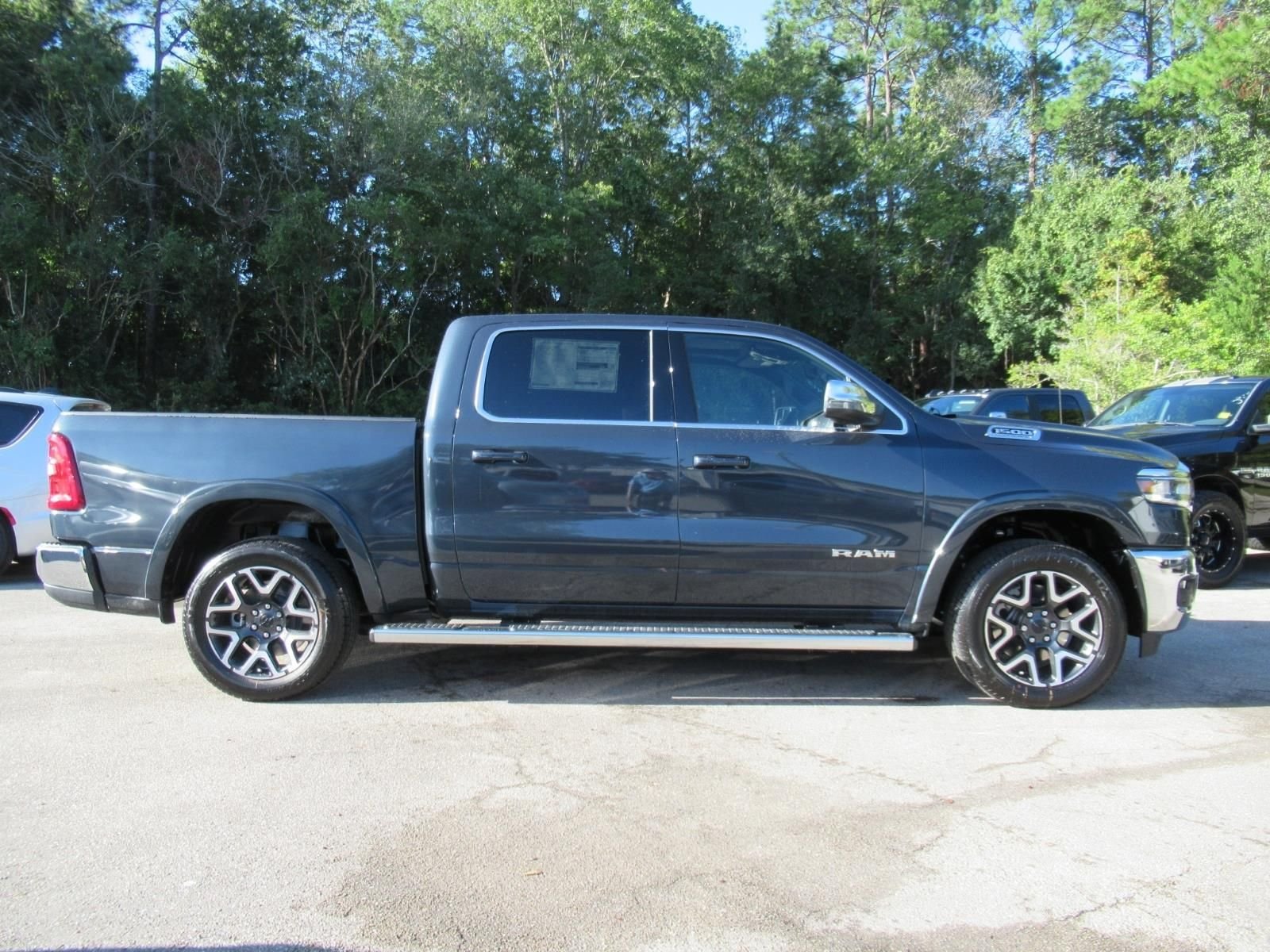 New 2026 Forged Blue Metallic Exterior Paint RAM Laramie image 2