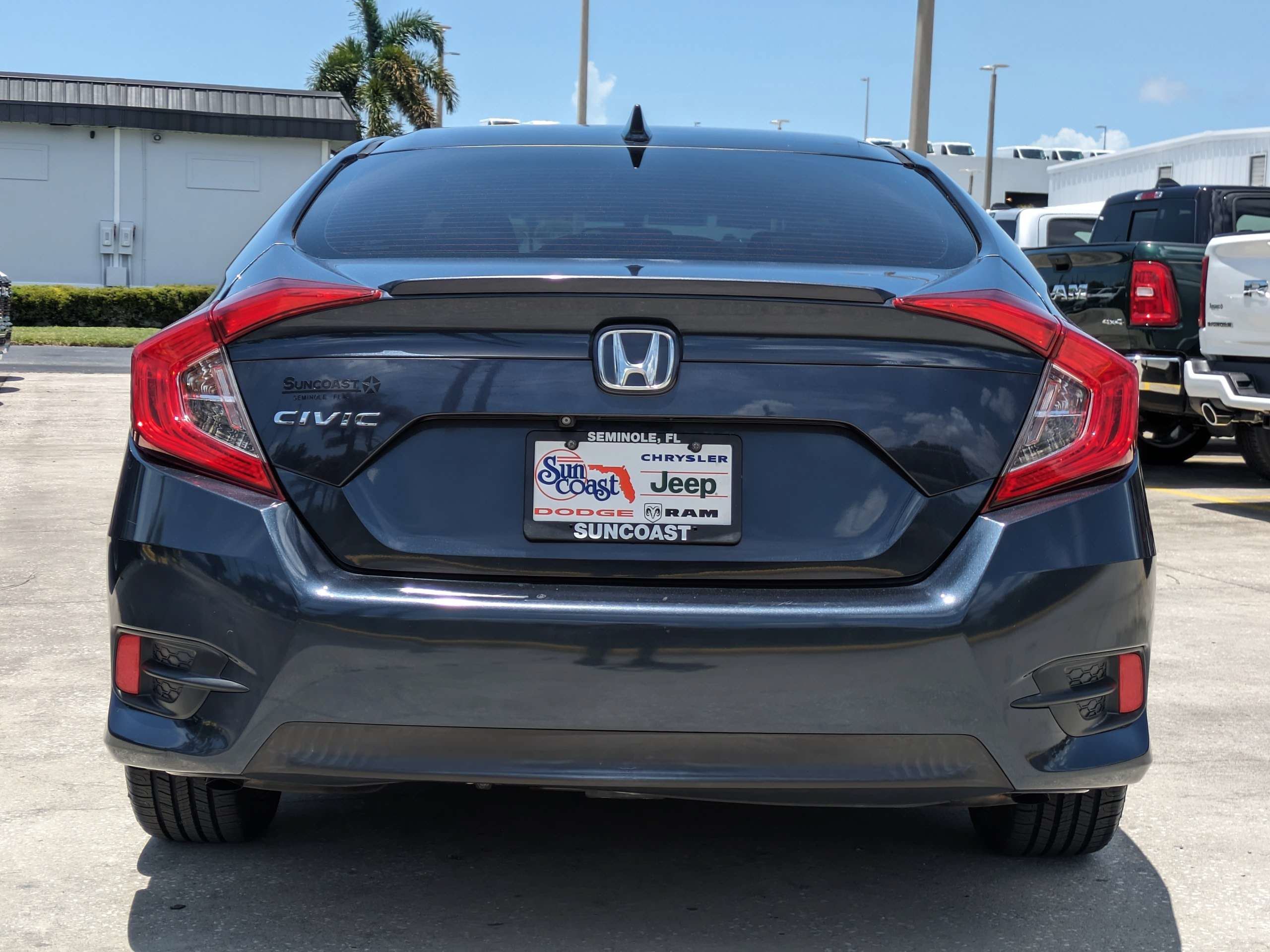 Certified Used 2017 Blue Honda EX-L image 6