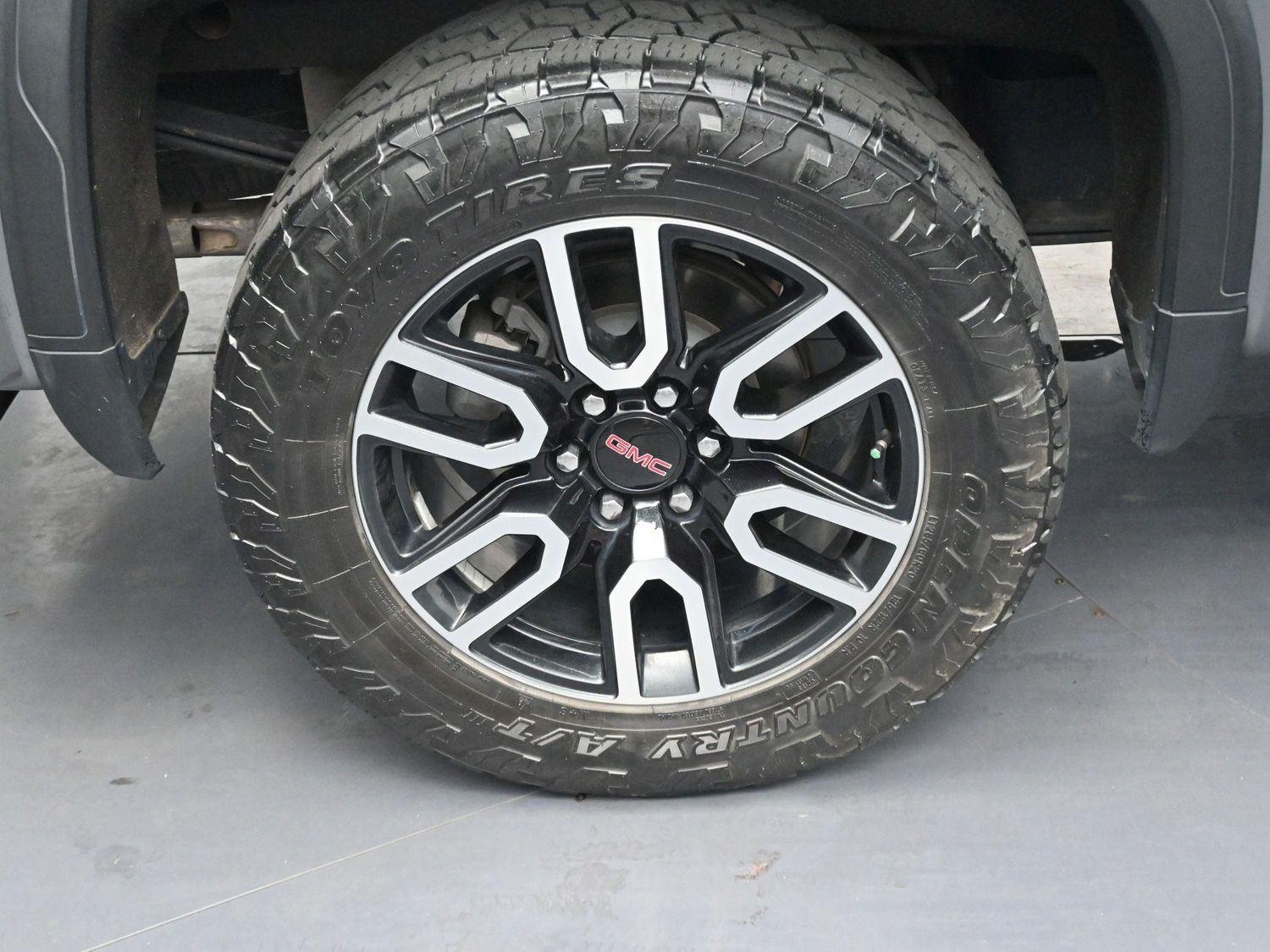 Used 2021 Satin Steel Metallic GMC AT4 image 36