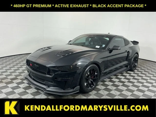 Used 2021 Black Ford GT Premium image 1
