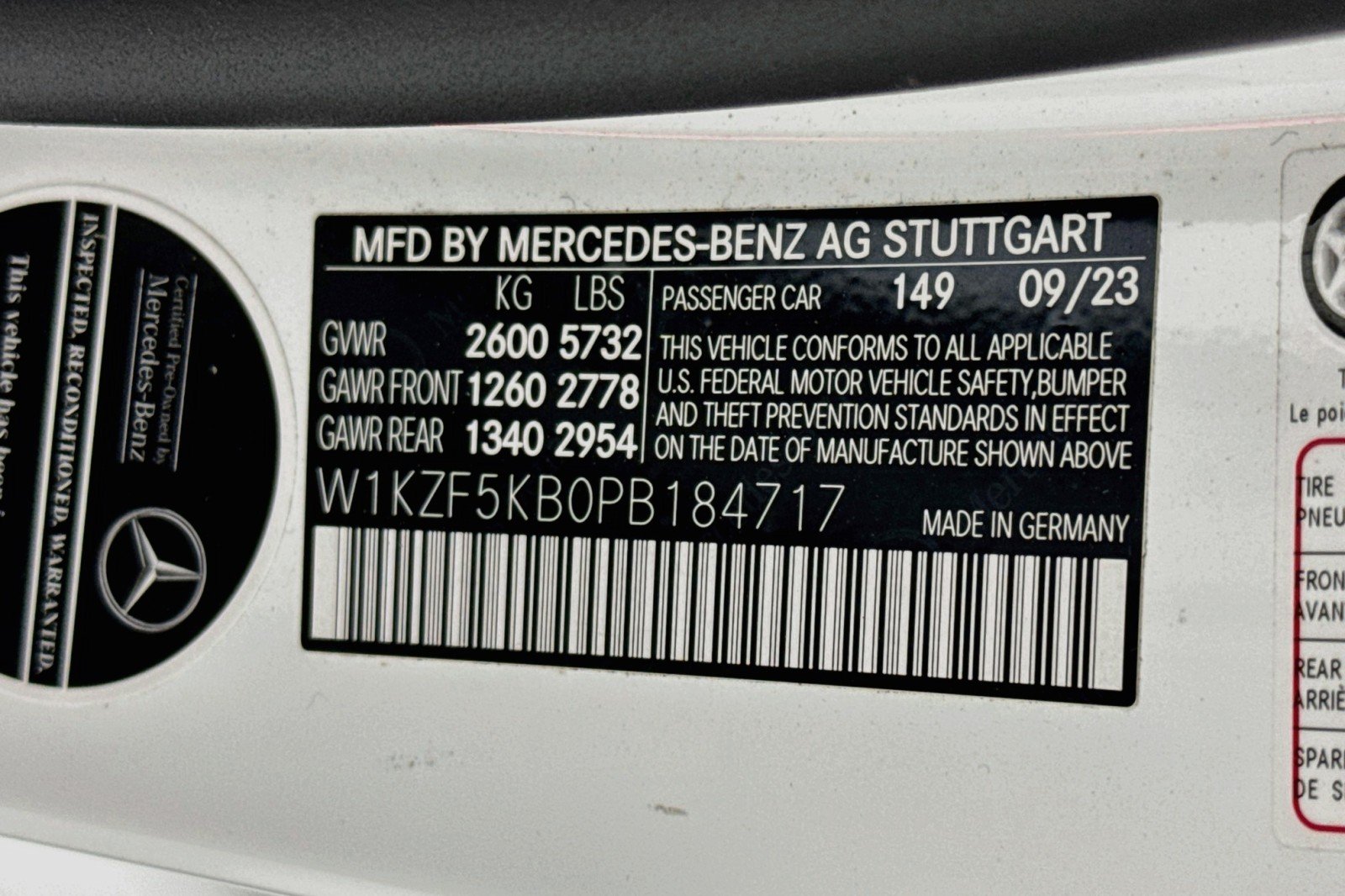 Certified Used 2023 Polar White Mercedes-Benz E 450 image 28