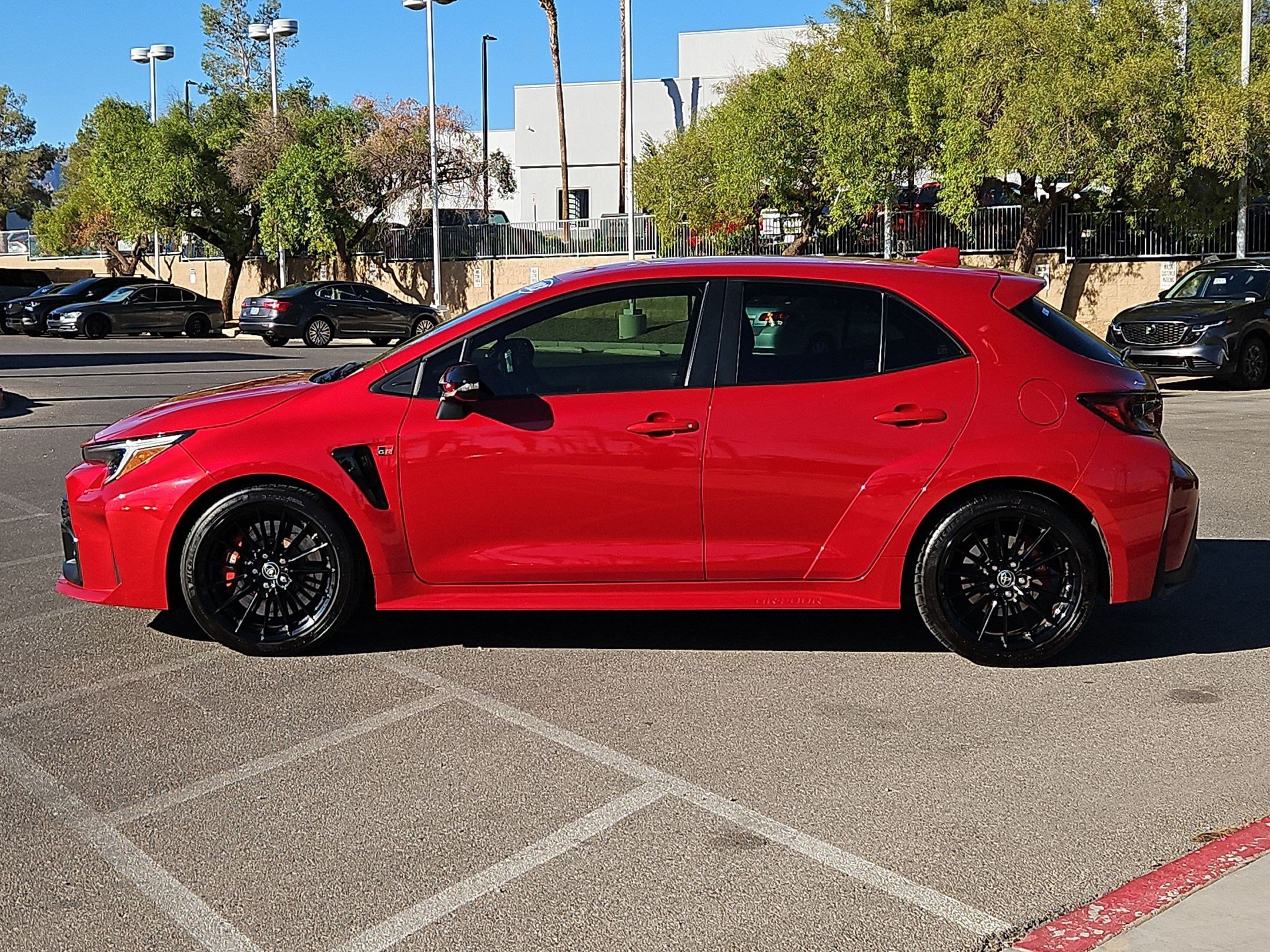 Used 2023 Red Toyota Core image 2